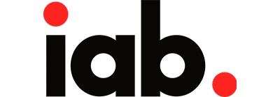 Logotipo de IAB, aliado relacionado con marketing digital y actualización profesional