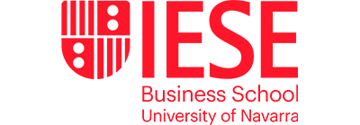 Logotipo de IESE Business School como aliado de educación internacional para la comunidad académica
