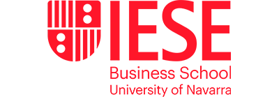 Logotipo de IESE Business School como aliado de educación internacional para la comunidad académica