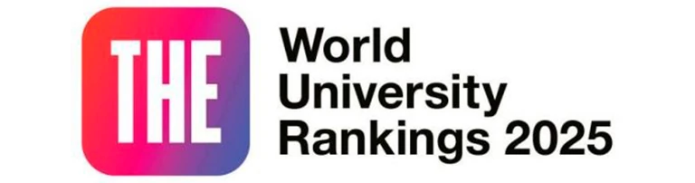 Logotipo de THE World University Rankings asociado con la excelencia académica de Universidad Panamericana